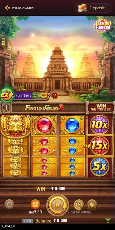 MAX7 APK gaming application screen
